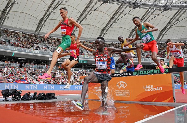 Soufiane El Bakkali Morocco 3000m Steeplechase World Athletics Budapest 2023