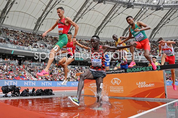 Soufiane El Bakkali Morocco 3000m Steeplechase World Athletics Budapest 2023
