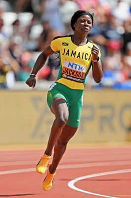 Shericka Jackson Jamaica 200m Heats World Athletics Budapest 2023