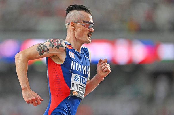 Henrik Ingebrigtsen Norway 5000m Heats World Athletics Budapest 2023