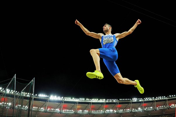 Miltiadis Tentoglou Greece soars to Long Jump Gold World Athletics Budapest 2023