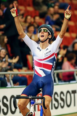 Simon Yates World Men's Points Cycling Champion 2013