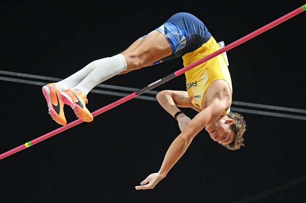 Armand Duplantis Sweden clearance Pole Vault Final World Athletics Budapest 2023