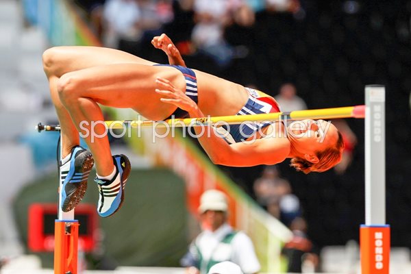 Jessica Ennis Heptathlon High Jump 2010