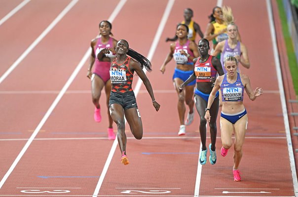Mary Moraa Kenya wins 800m Gold World Athletics Budapest 2023