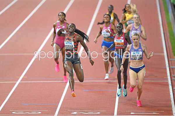 Mary Moraa Kenya wins 800m Gold World Athletics Budapest 2023
