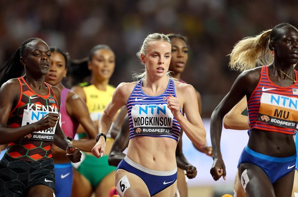 Keely Hodgkinson Great Britain 800m Final World Athletics Championships Budapest 2023