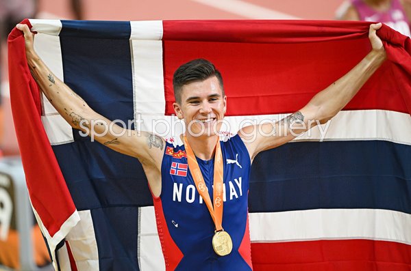 Jakob Ingebrigtsen Norway 5000m Gold World Athletics Budapest 2023