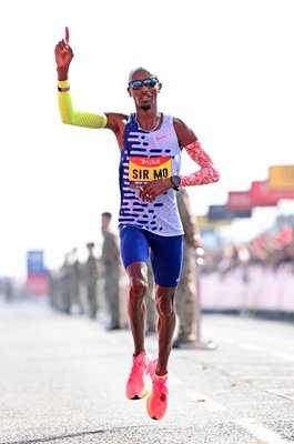 Sir Mo Farah Great Britain Final Race Finish Great North Run Newcastle 2023