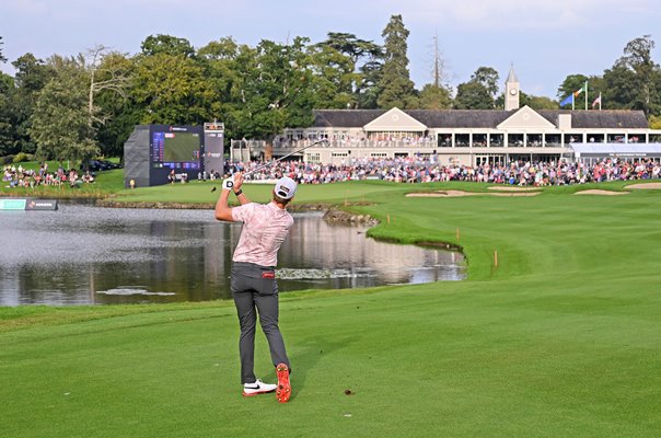 Vincent Norrman Sweden 18th Hole Final Round Irish Open K Club 2023