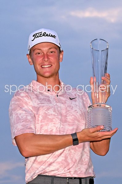 Vincent Norrman Sweden celebrates Irish Open win K Club 2023