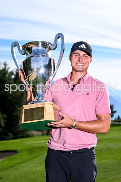 Ludvig Aberg Sweden Omega European Masters Champion Switzerland 2023