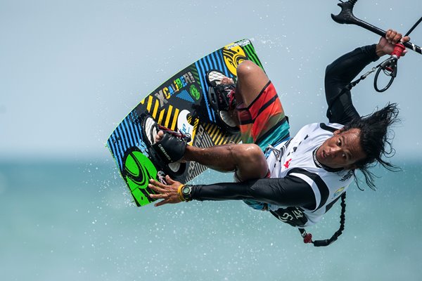 Doque de los Santos Kite Surfing Indonesia 2013