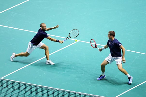 Daniel Evans & Neal Skupski Doubles v France Davis Cup Manchester 2023