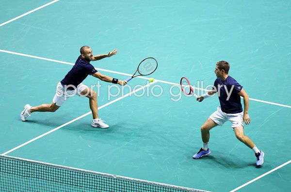 Daniel Evans & Neal Skupski Doubles v France Davis Cup Manchester 2023