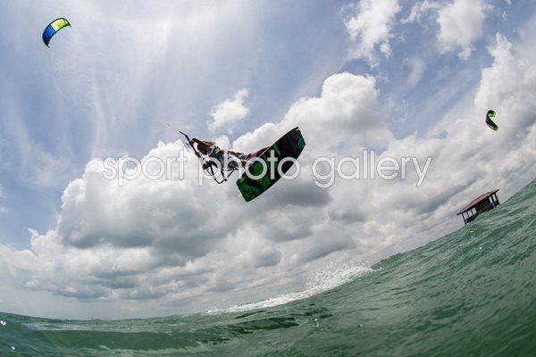 Christian Tio Kite Surfing Action 2013