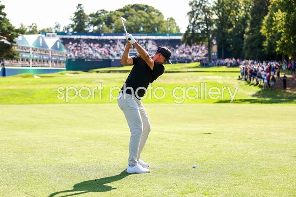 Ludvig Aberg Sweden 18th Hole PGA Championship Wentworth 2023