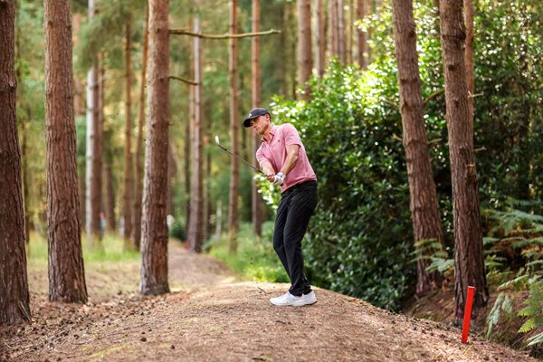 Ludvig Aberg Sweden Tree Trouble PGA Championship Wentworth 2023