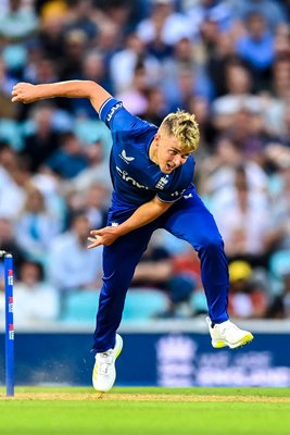 Sam Curran England bowler v New Zealand ODI Kia Oval 2023