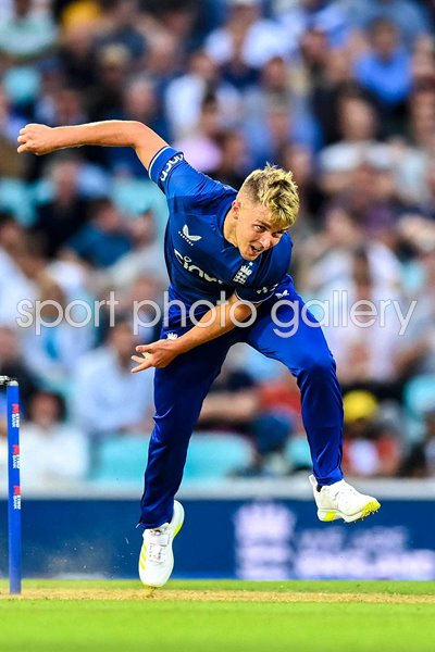 Sam Curran England bowler v New Zealand ODI Kia Oval 2023