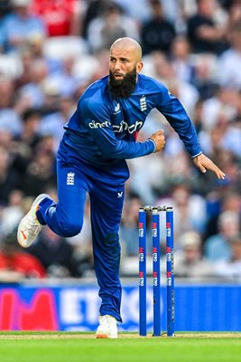 Moeen Ali England spin bowler v New Zealand ODI Kia Oval 2023