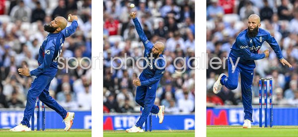 Moeen Ali England spinner v New Zealand ODI Oval 2023 Triple