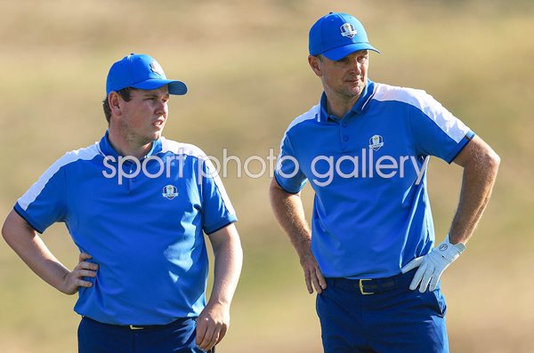 Justin Rose & Robert MacIntyre Europe Afternoon Fourballs Day 1 Ryder Cup 2023