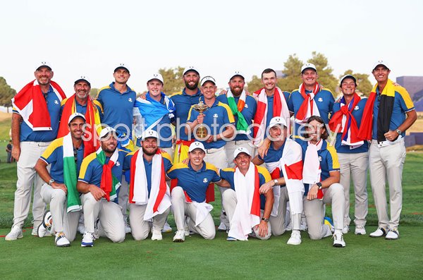 Luke Donald European Captain, Vice Captains and players Ryder Cup Rome 2023