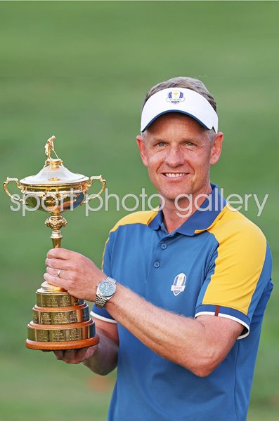 Luke Donald Europe Winning Captain Ryder Cup Rome 2023