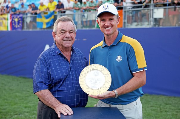 Justin Rose Europe Nicklaus-Jacklin Award Ryder Cup 2023 