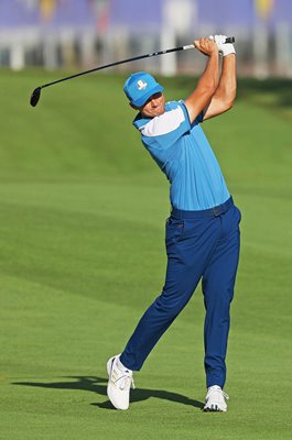 Ludvig Aberg Europe Day 1 Foursomes Ryder Cup Rome 2023