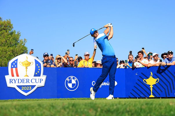Rory McIlroy Europe Day 1 Foursomes Ryder Cup Rome 2023