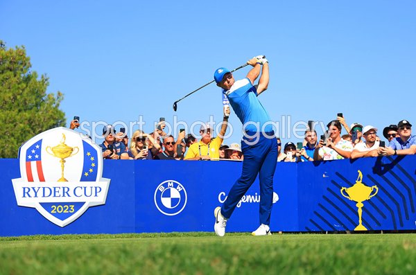 Rory McIlroy Europe Day 1 Foursomes Ryder Cup Rome 2023