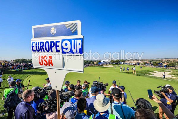 Ludwig Aberg & Viktor Hovland beat Brooks Koepka & Scottie Scheffler 9&7 Rome 2023