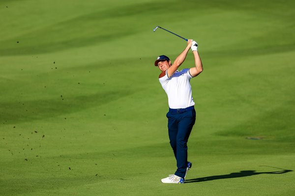 Viktor Hovland Europe Day 2 Foursomes Ryder Cup Rome 2023