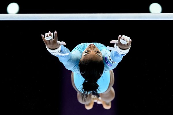 Simone Biles USA Uneven Bars World Gymnastics World Antwerp 2023