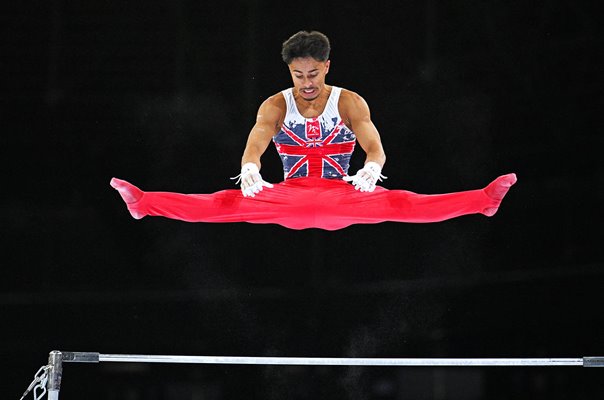 Jake Jarman Great Britain Floor Exercise World Gymnastics Antwerp 2023