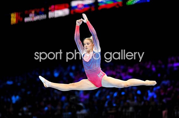 Ruby Evans Great Britain Floor Exercise World Gymnastics Antwerp 2023