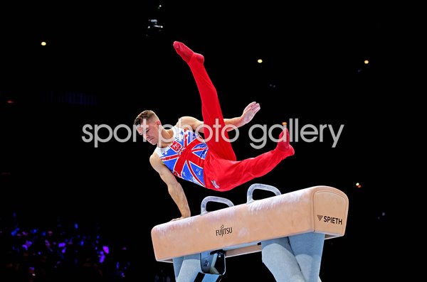 Max Whitlock Great Britain Pommel Horse World Gymnastics Antwerp 2023