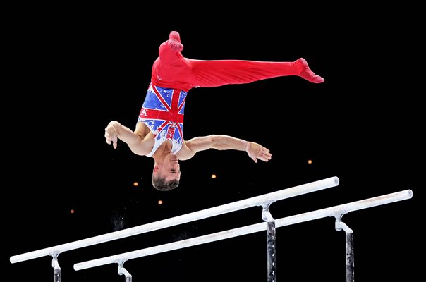 Max Whitlock Great Britain Parallel Bars World Gymnastics Antwerp 2023