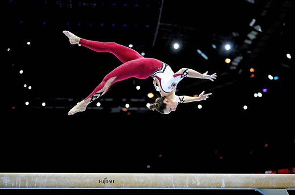 Sarah Voss Team Germany Balance Beam World Gymnastics Antwerp 2023