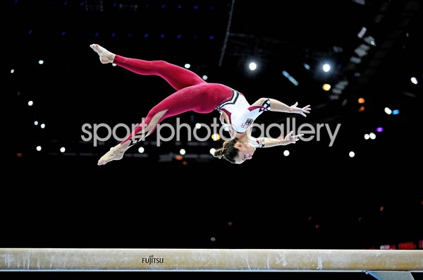 Sarah Voss Team Germany Balance Beam World Gymnastics Antwerp 2023