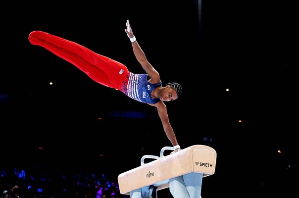 Khoi Young USA Pommel Horse World Gymnastics Antwerp 2023