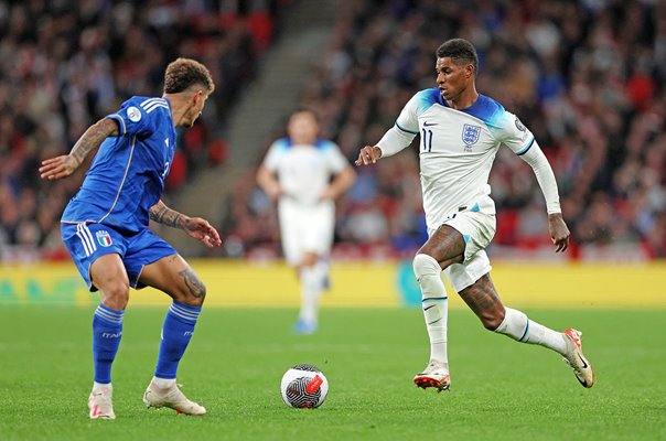 Marcus Rashford England v Italy EURO 2024 Qualifiers Wembley 2023