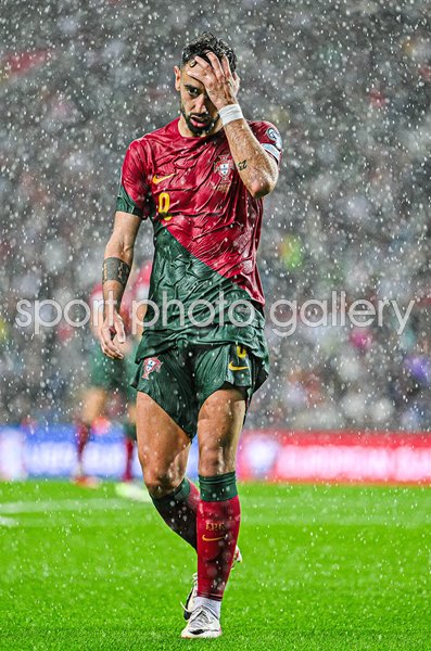 Bruno Fernandes Portugal v Slovakia EURO 2024 Qualifier Porto 2023