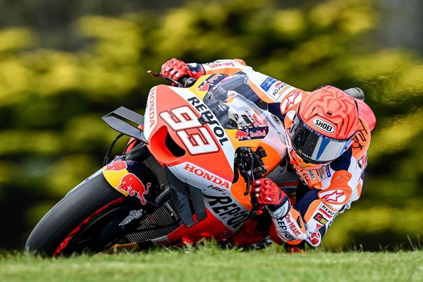 Marc Marquez Spain rides his Repsol Honda Team Australian MotoGP 2023