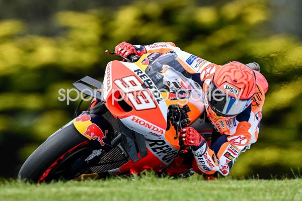 Marc Marquez Spain rides his Repsol Honda Team Australian MotoGP 2023