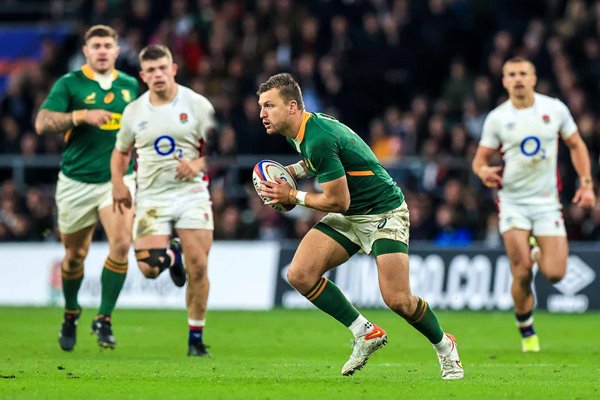 Handre Pollard South Africa v England Autumn International Twickenham 2021