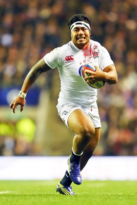 Manu Tuilagi scores England v France Twickenham 2013