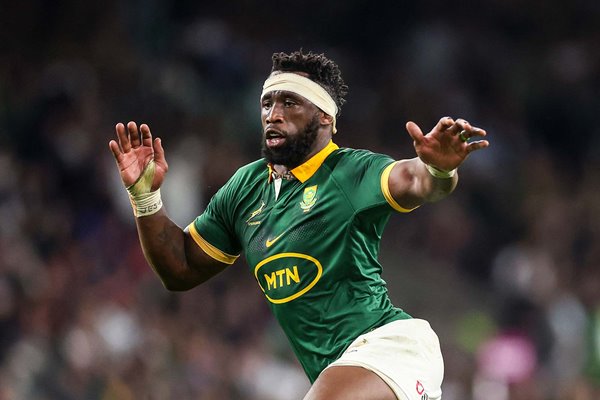 Siya Kolisi South Africa captain v New Zealand Twickenham 2023